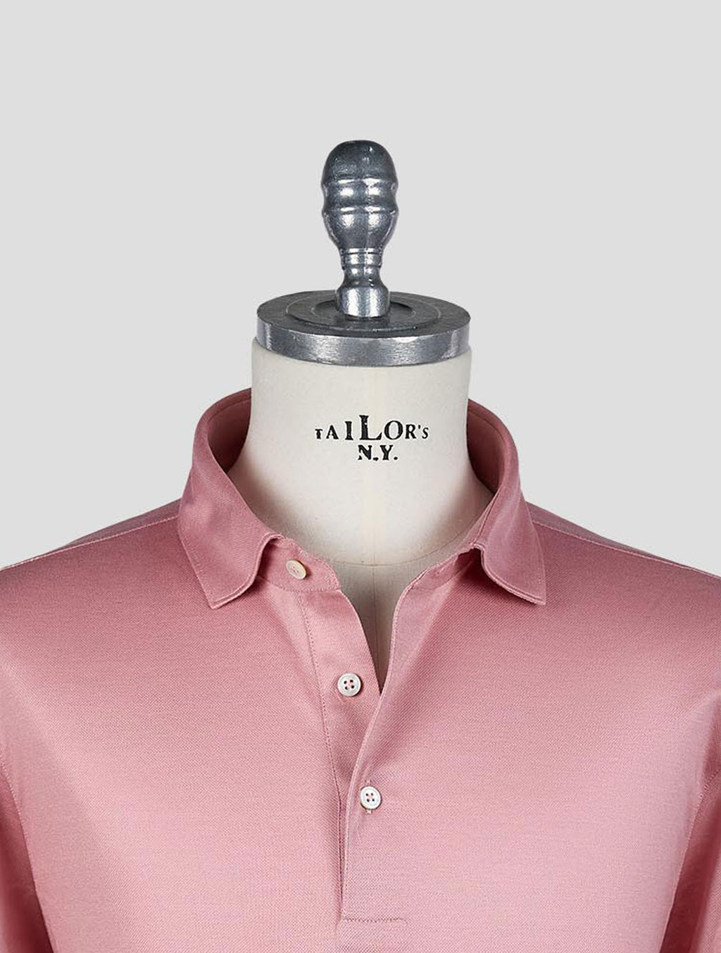 Gran Sasso Pink Cotton Polo 4