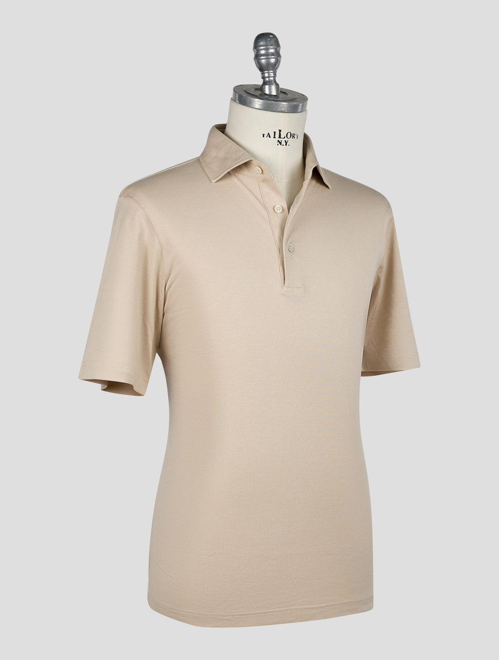 Gran Sasso Sand Cotton Polo 2