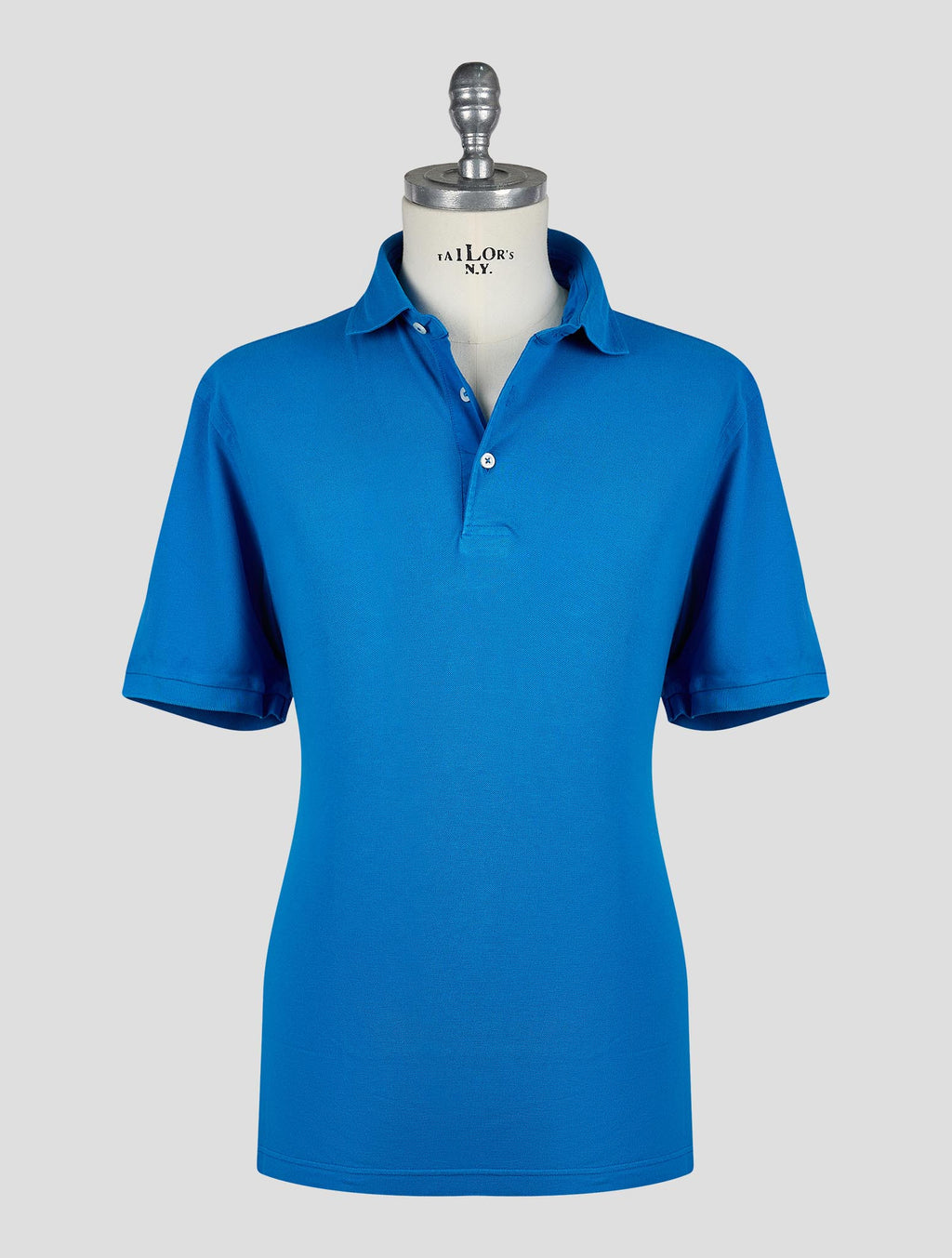 Gran Sasso Light Blue Cotton Polo 1