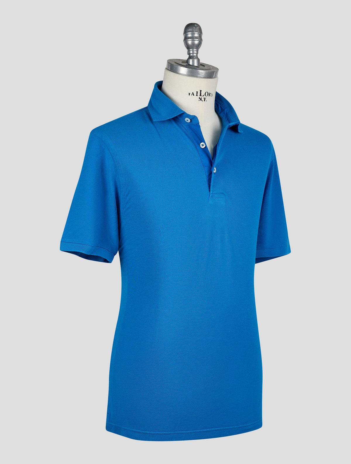 Gran Sasso Light Blue Cotton Polo 2