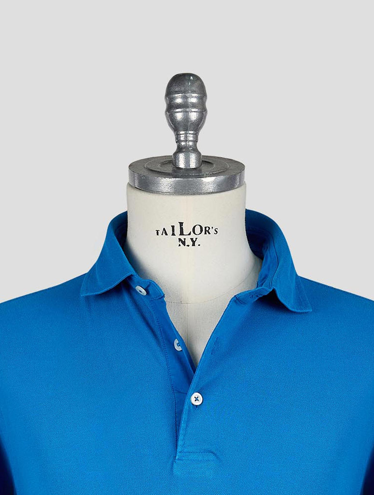 Gran Sasso Light Blue Cotton Polo 4