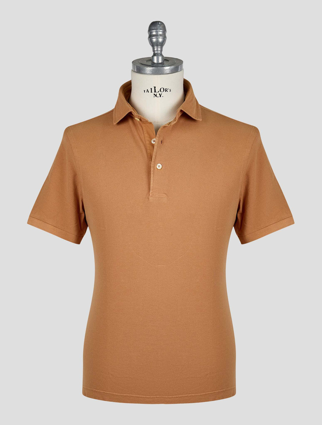 Gran Sasso Camel Cotton Polo 1