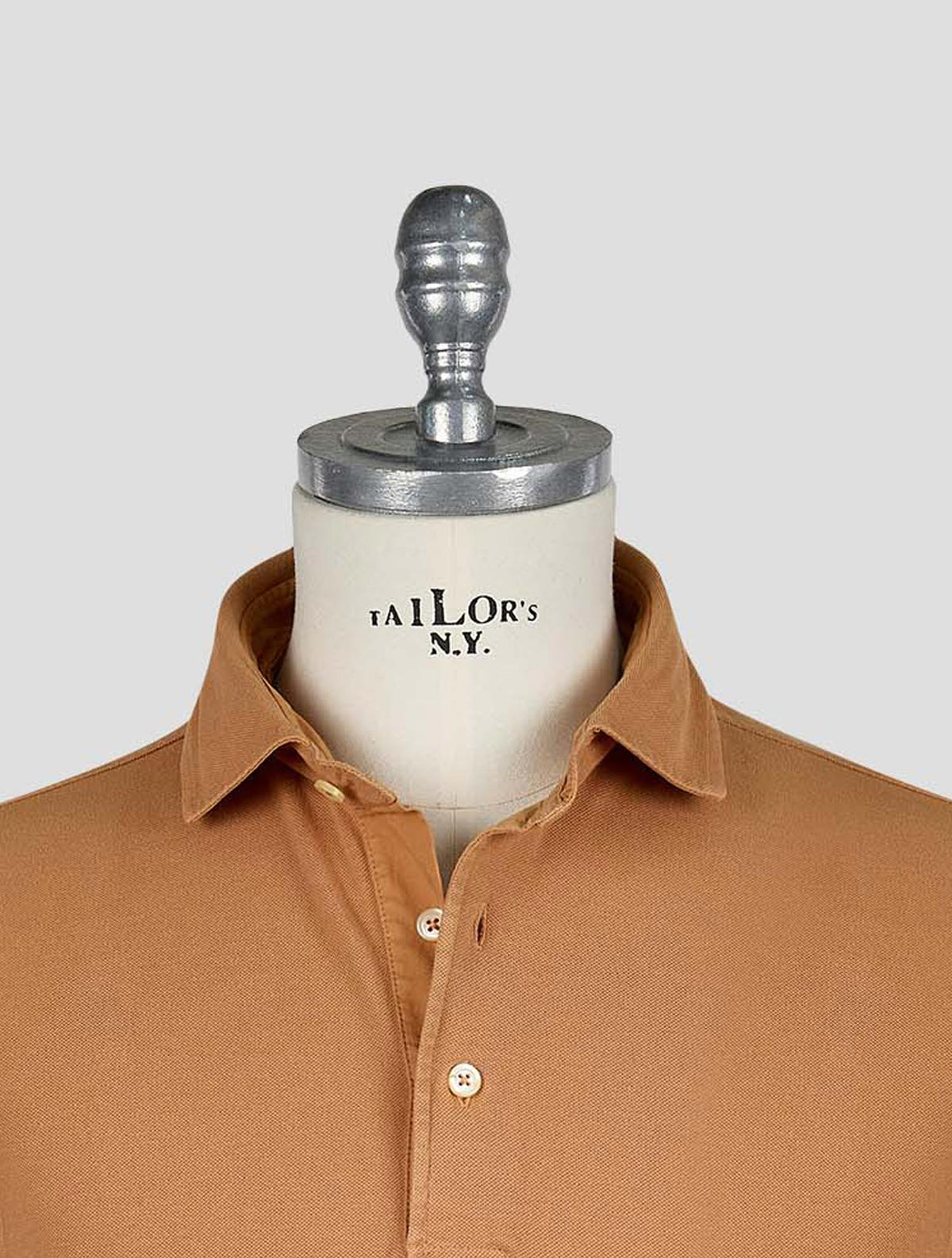 Gran Sasso Camel Cotton Polo 4