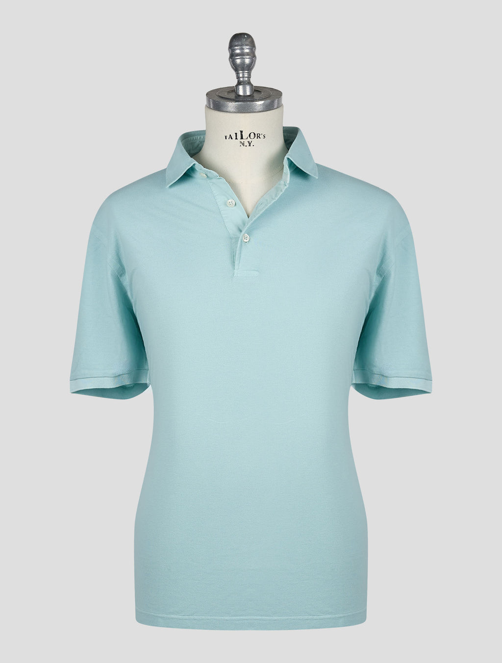 Gran Sasso Light Green Cotton Polo 1