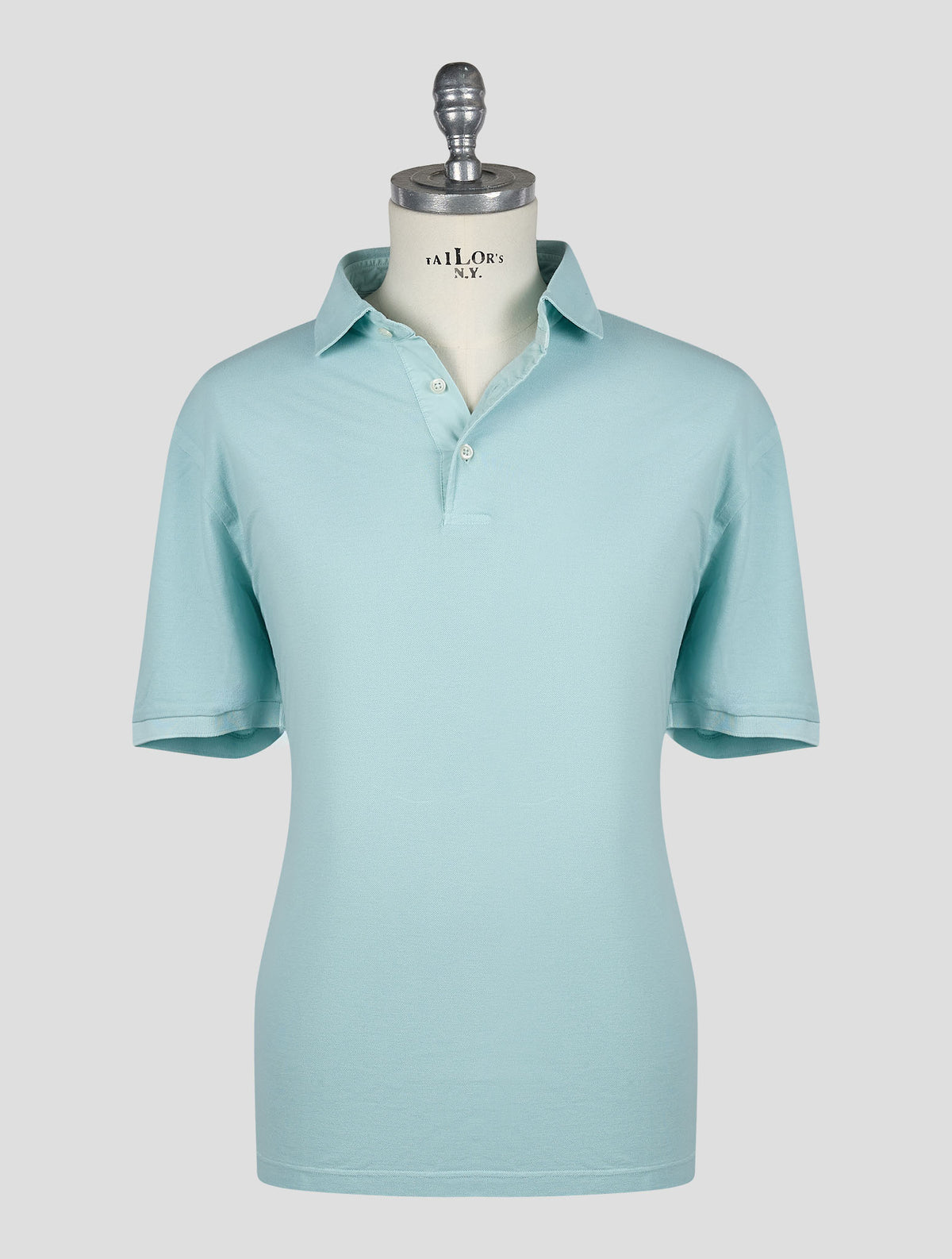 Gran Sasso Light Green Cotton Polo 1