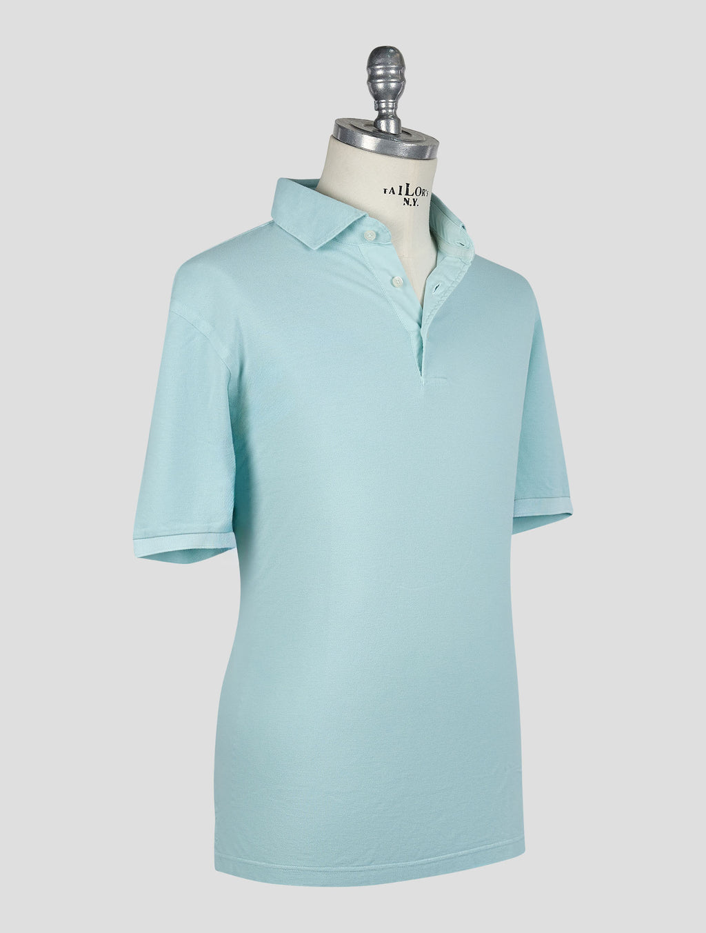 Gran Sasso Light Green Cotton Polo 2