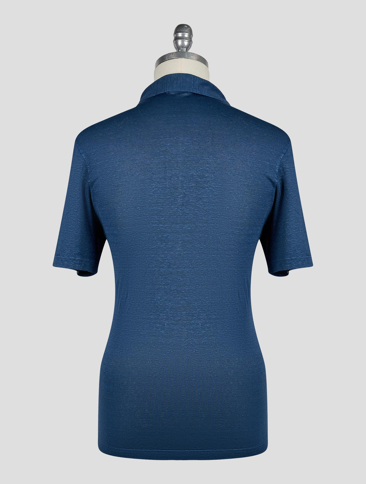 Gran Sasso Blue Linen Ea Polo 3