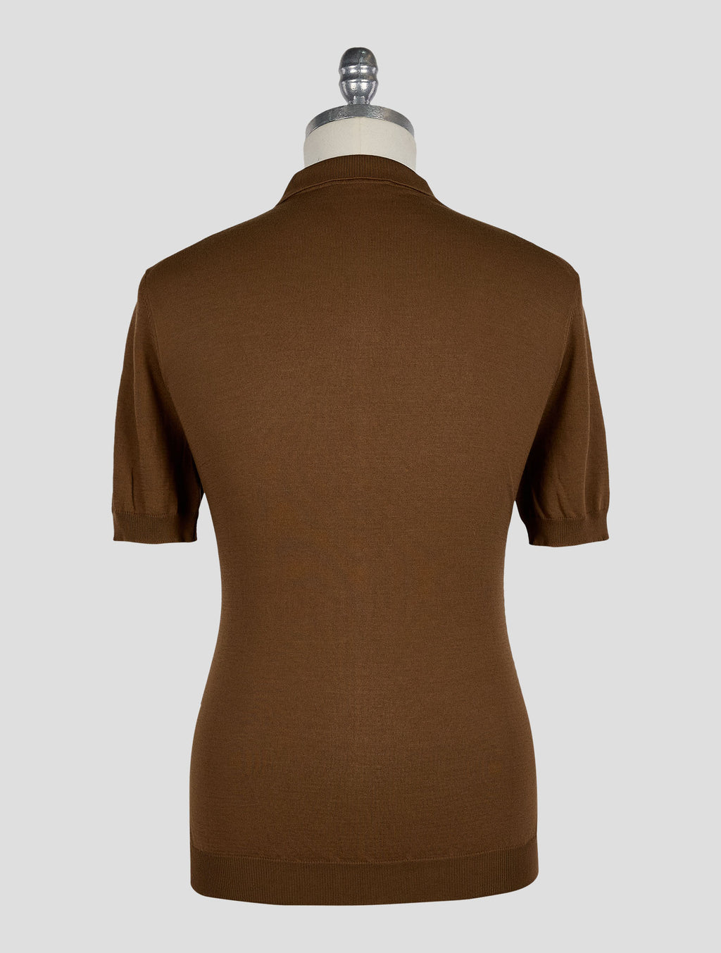 Gran Sasso Brown Cotton Polo 3