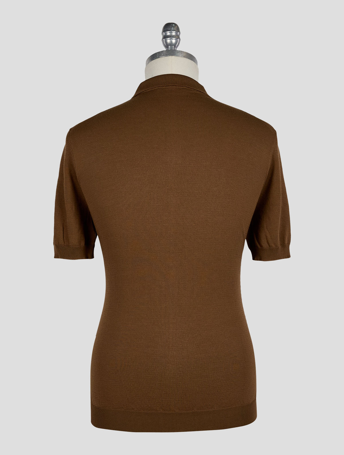 Gran Sasso Brown Cotton Polo 3