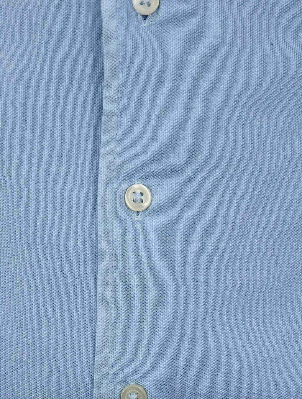 Gran Sasso Light Blue Cotton Polo 3