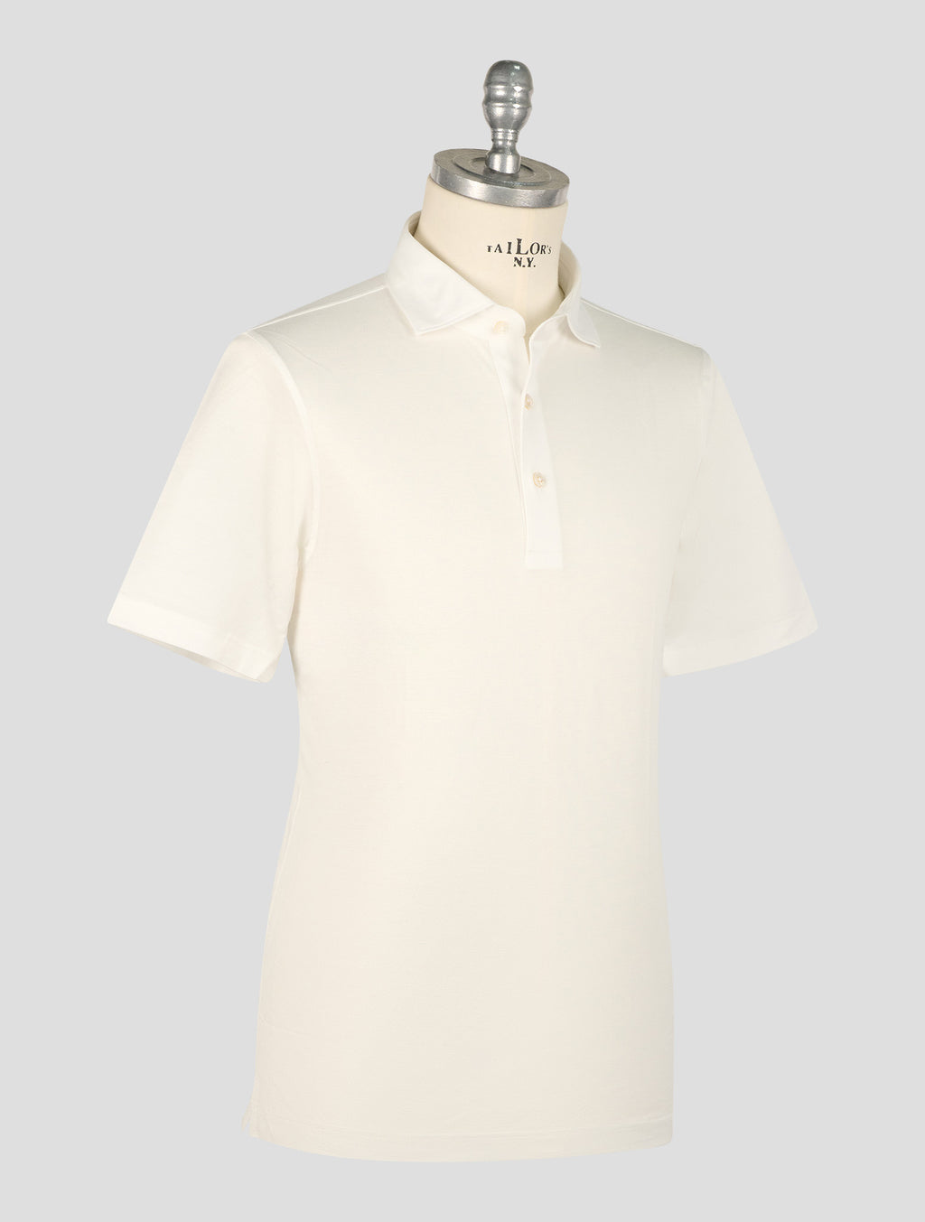 Gran Sasso White Cotton Polo 2