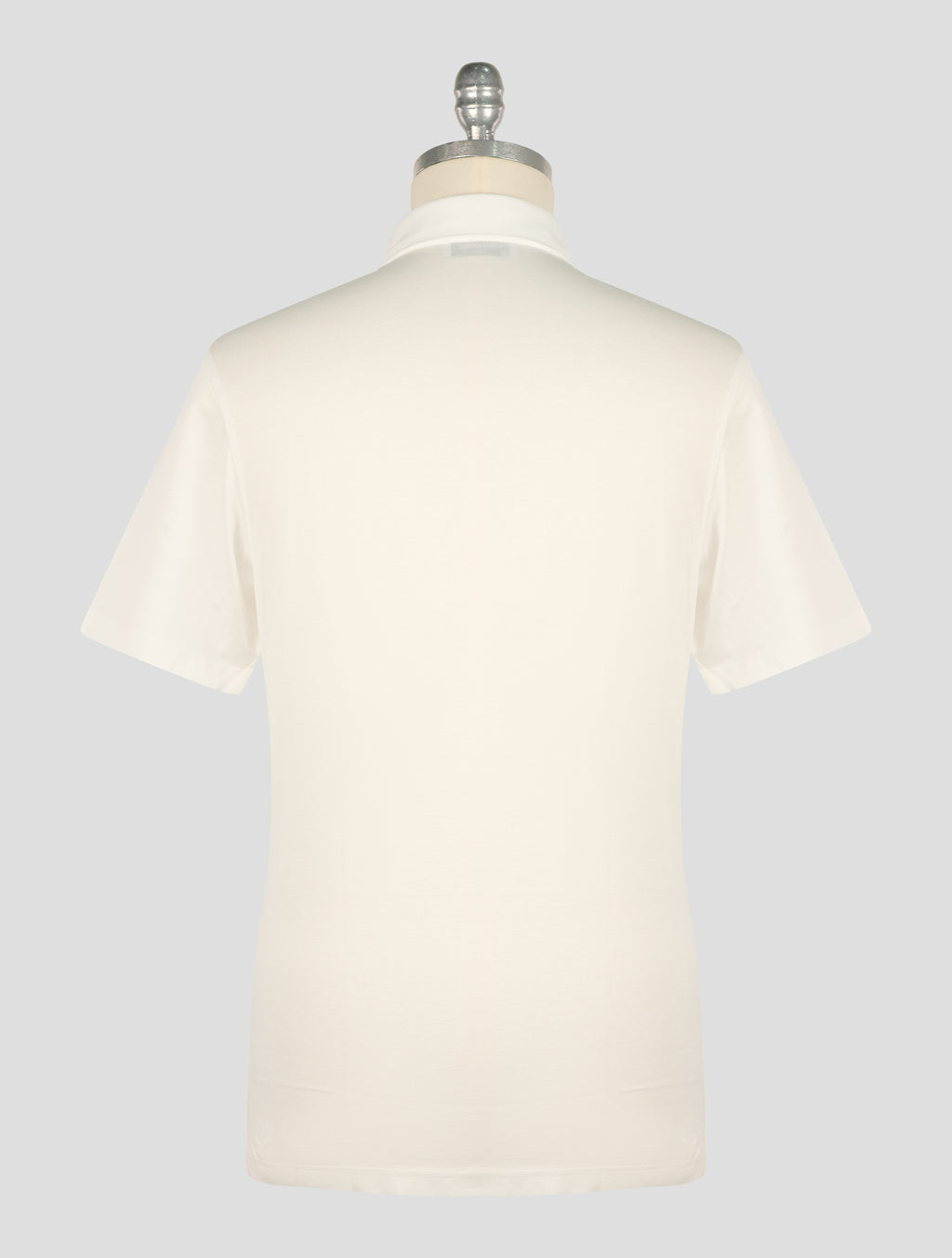 Gran Sasso White Cotton Polo 3