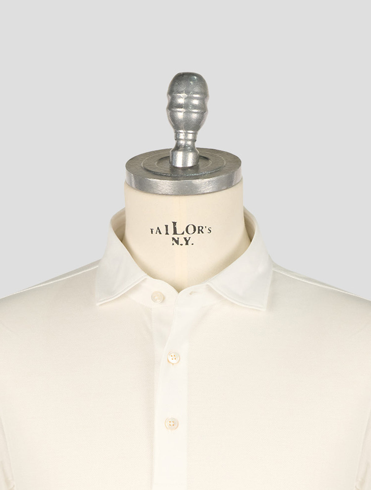 Gran Sasso White Cotton Polo 4