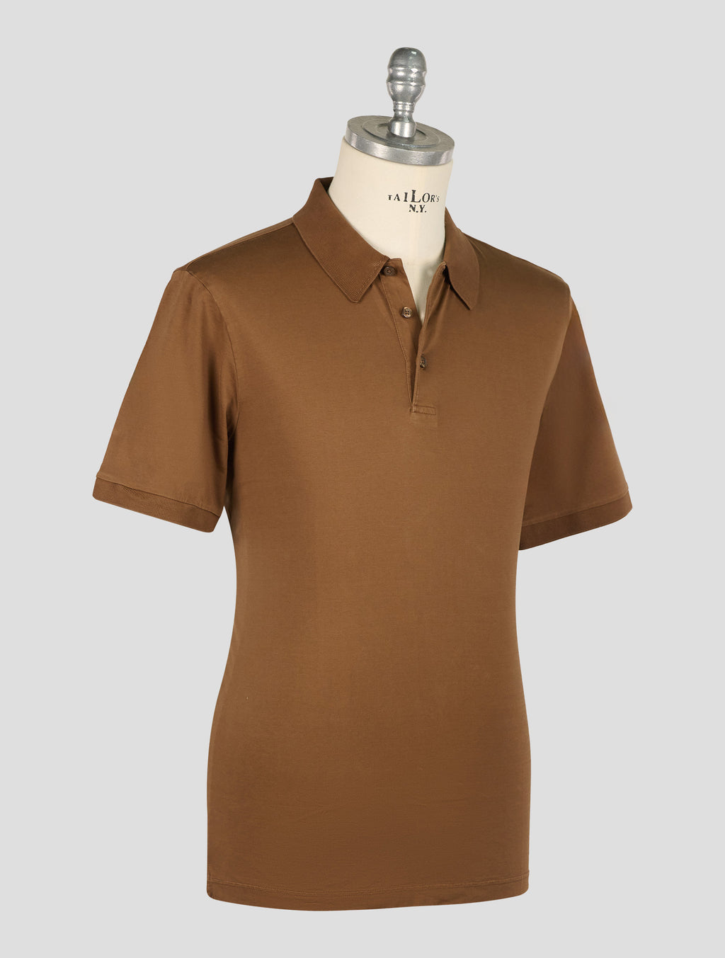Gran Sasso Brown Cotton Polo 2