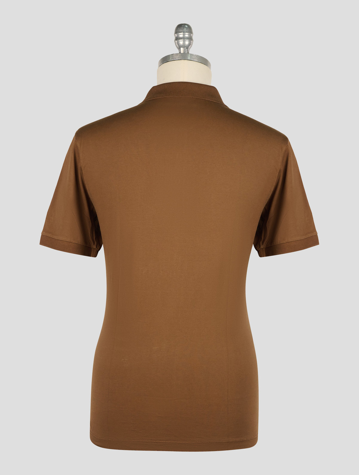 Gran Sasso Brown Cotton Polo 3