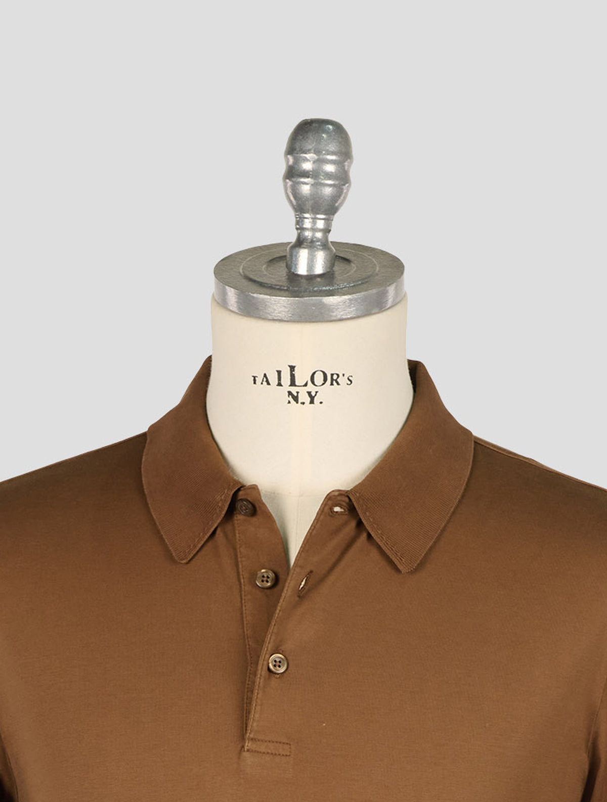 Gran Sasso Brown Cotton Polo 4