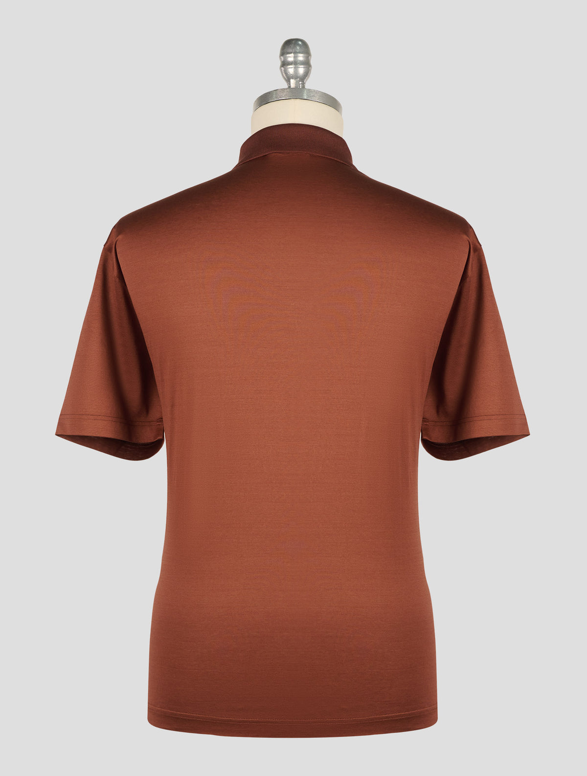 Gran Sasso Brown Cotton Polo 3