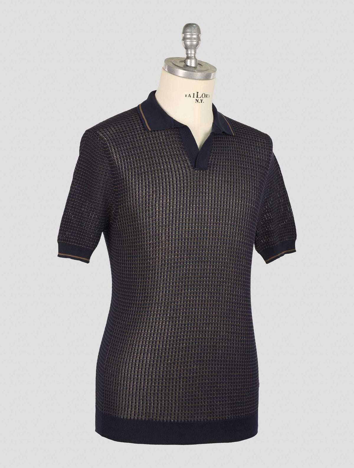 Gran Sasso Blue Cotton Polo 2