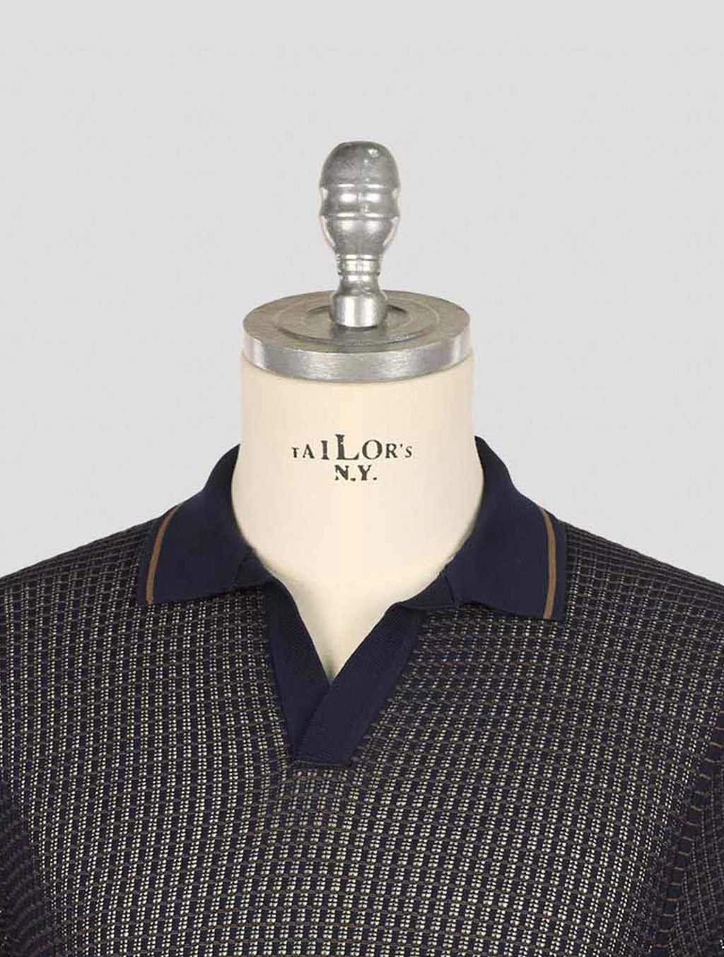 Gran Sasso Blue Cotton Polo 4