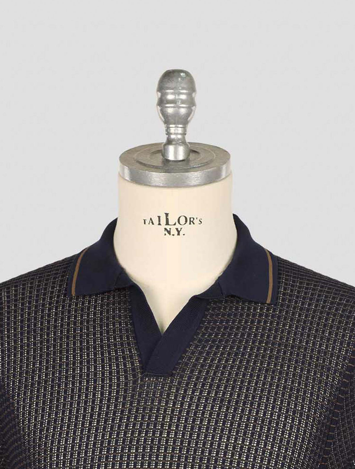 Gran Sasso Blue Cotton Polo 4
