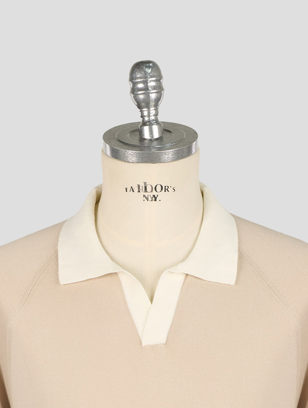 Gran Sasso Beige Cotton Polo 4
