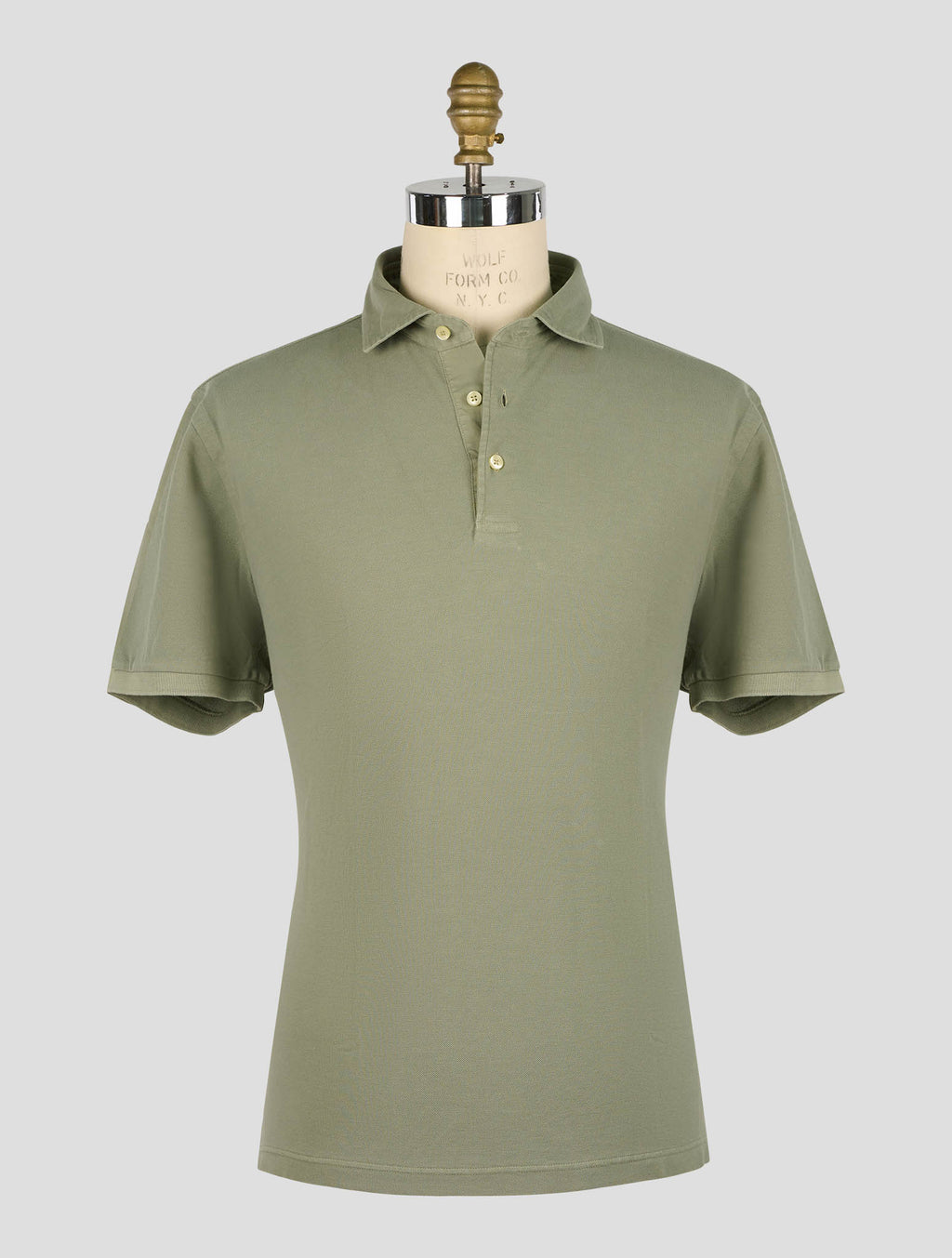 Gran Sasso Sage Cotton Polo 1