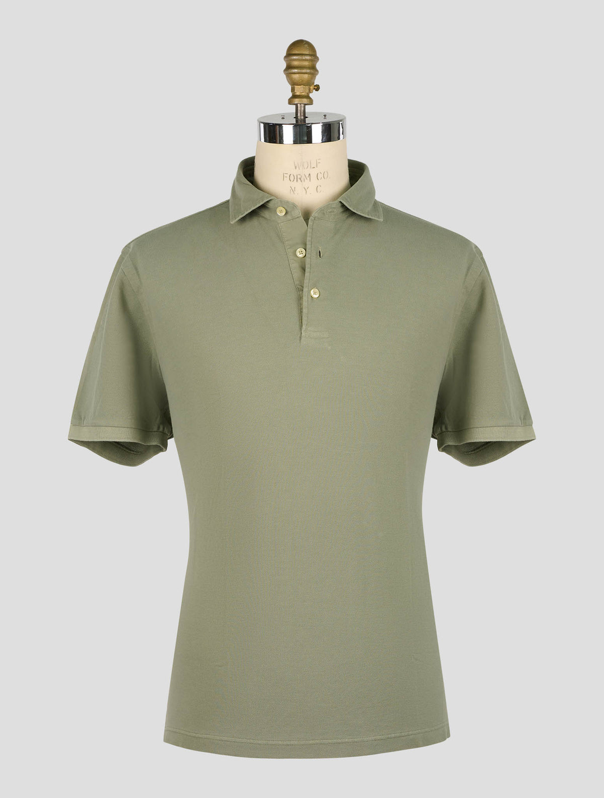 Gran Sasso Sage Cotton Polo 1