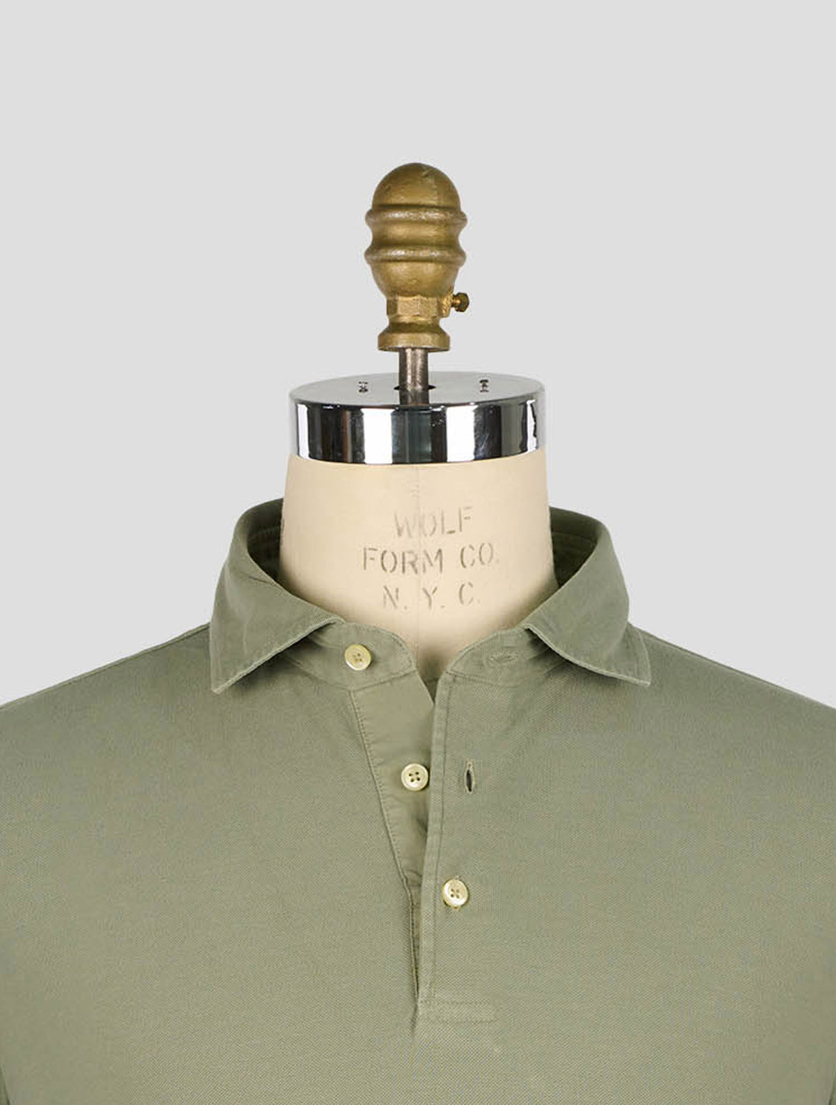 Gran Sasso Sage Cotton Polo 4