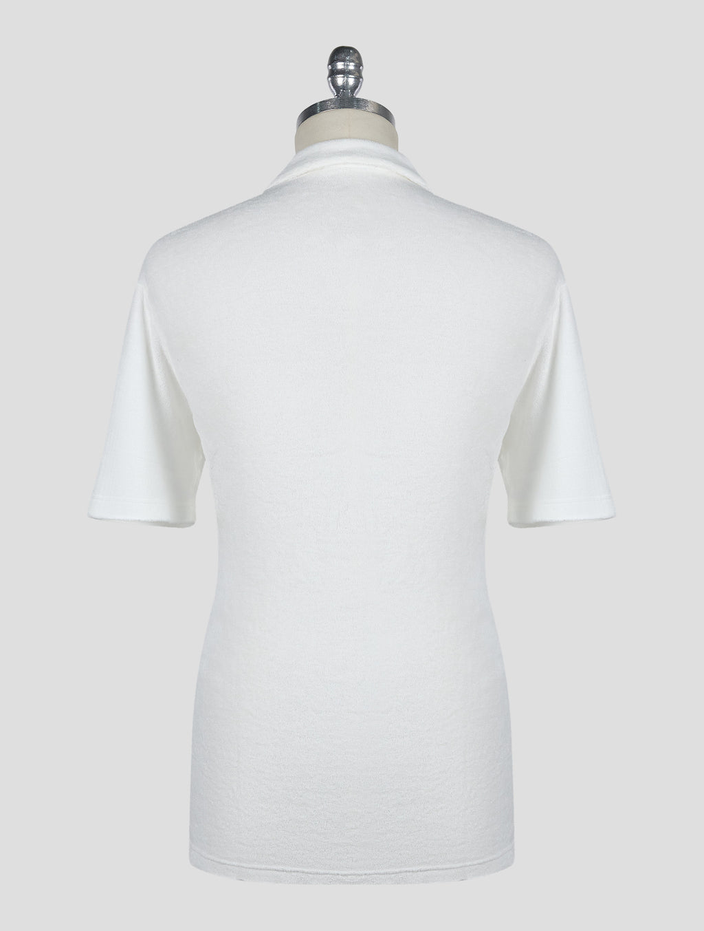 Gran Sasso White Cotton Polo 3
