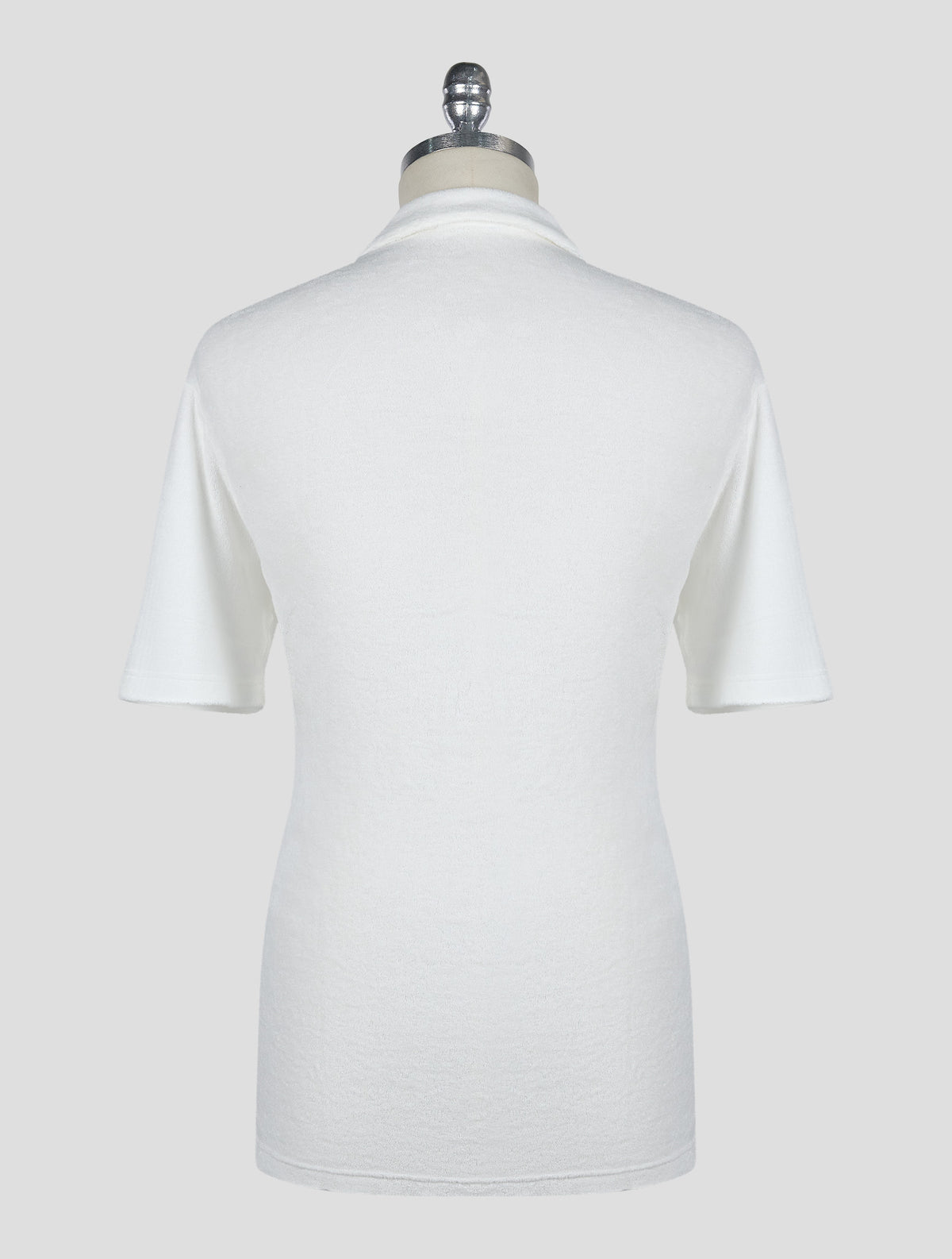 Gran Sasso White Cotton Polo 3