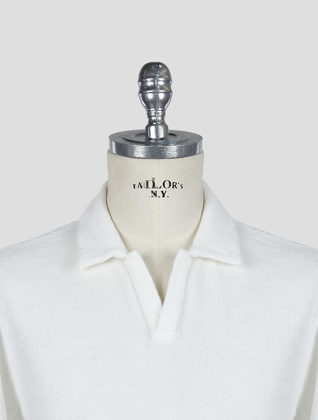 Gran Sasso White Cotton Polo 4