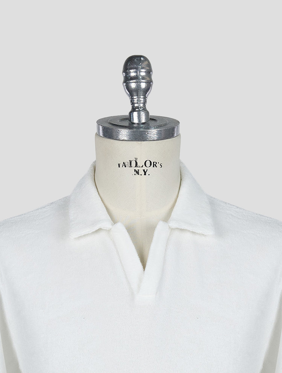 Gran Sasso White Cotton Polo 4