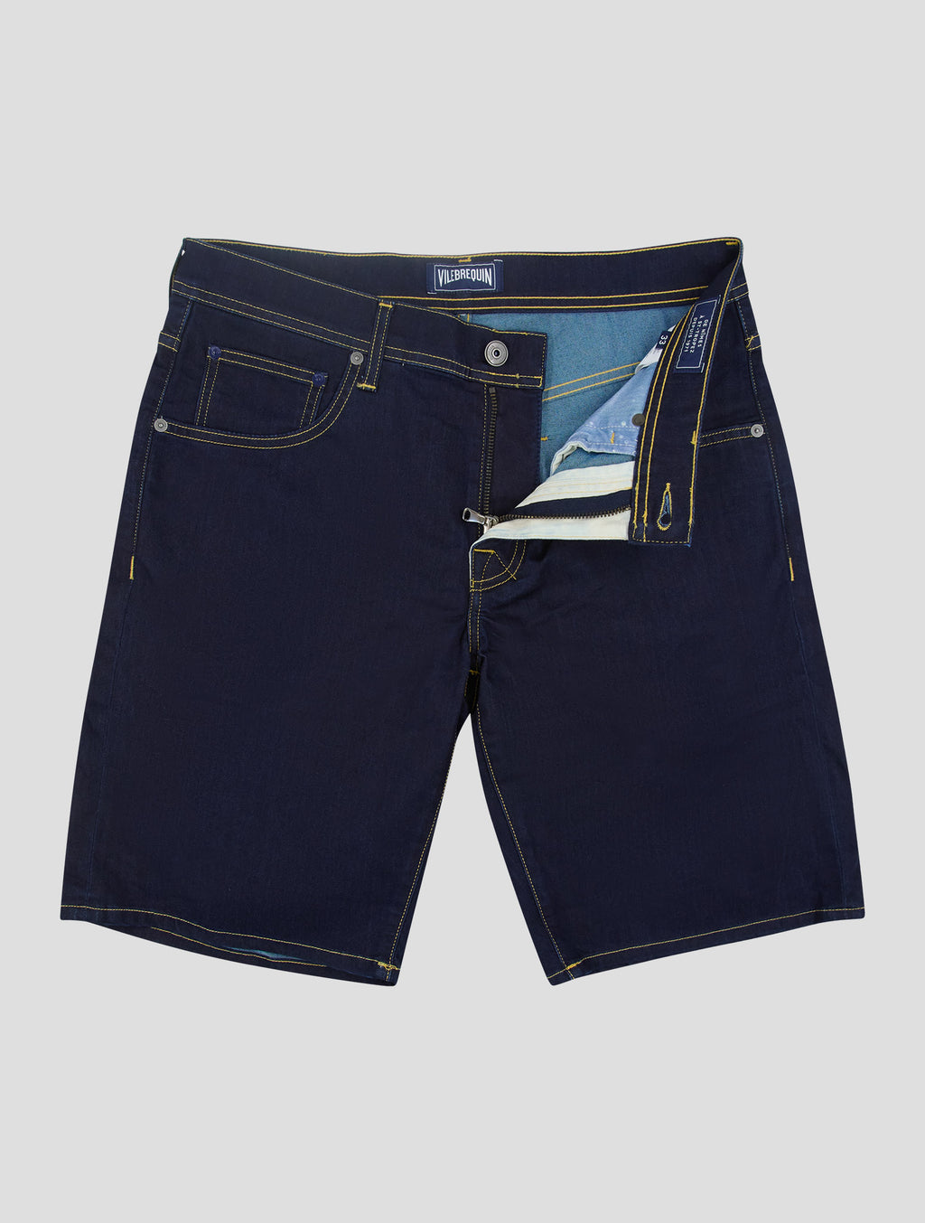 Vilebrequin Dark Blue Cotton Pl Ea Short Pants 3