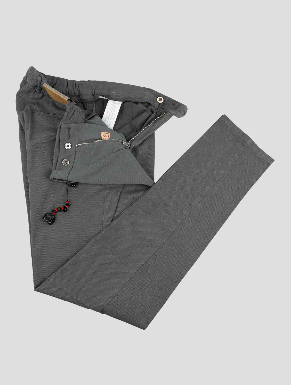 Marco Pescarolo Gray Cotton Silk Cashmere Ea Pants 2