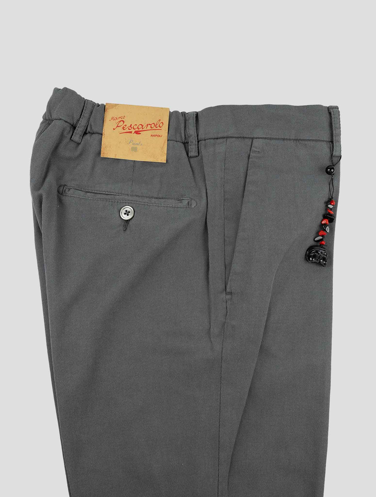 Marco Pescarolo Gray Cotton Silk Cashmere Ea Pants 3