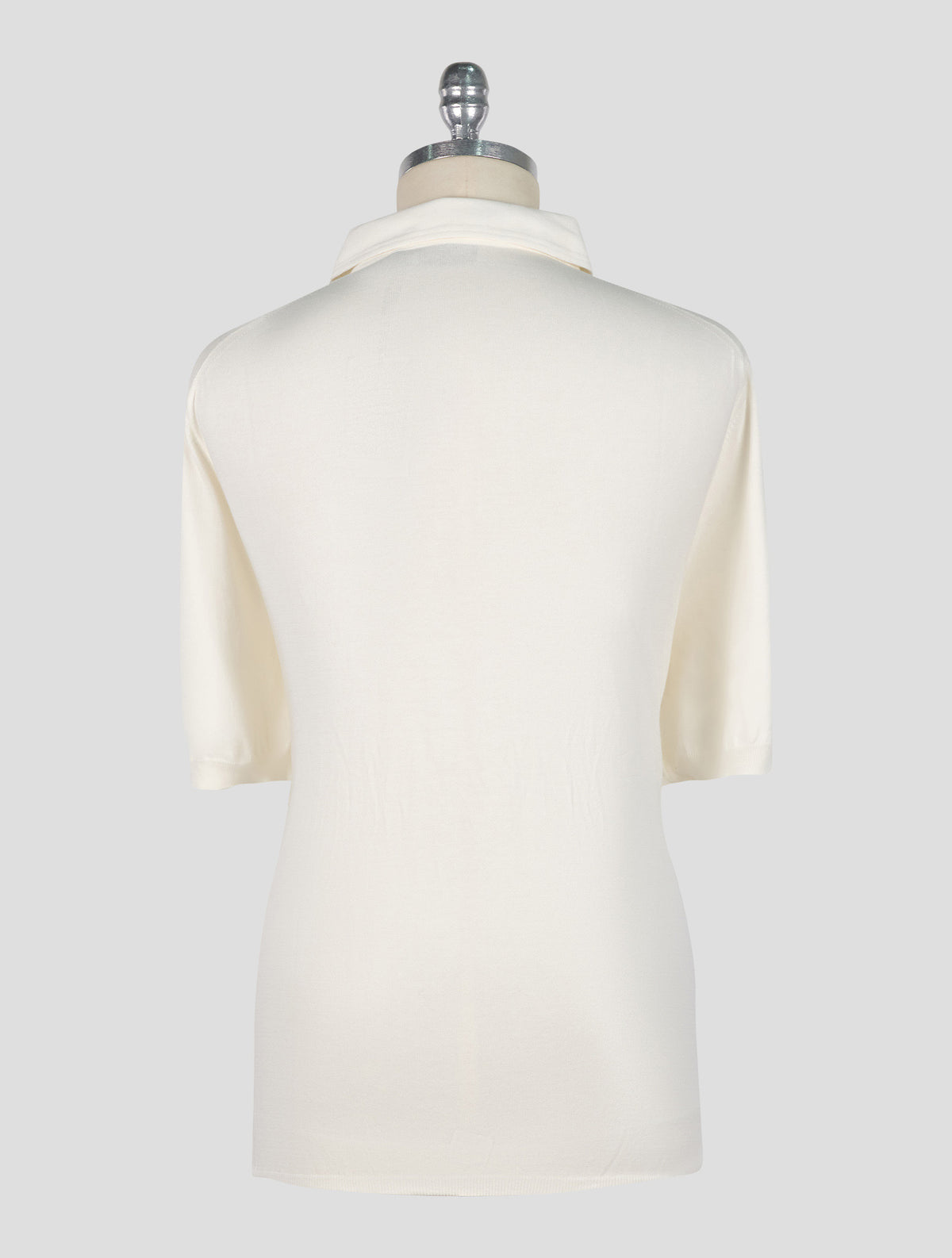 Gran Sasso White Cotton Polo 3