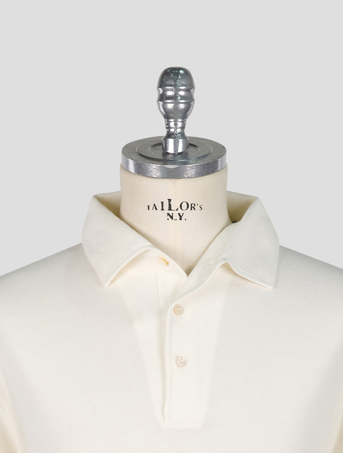 Gran Sasso White Cotton Polo 4