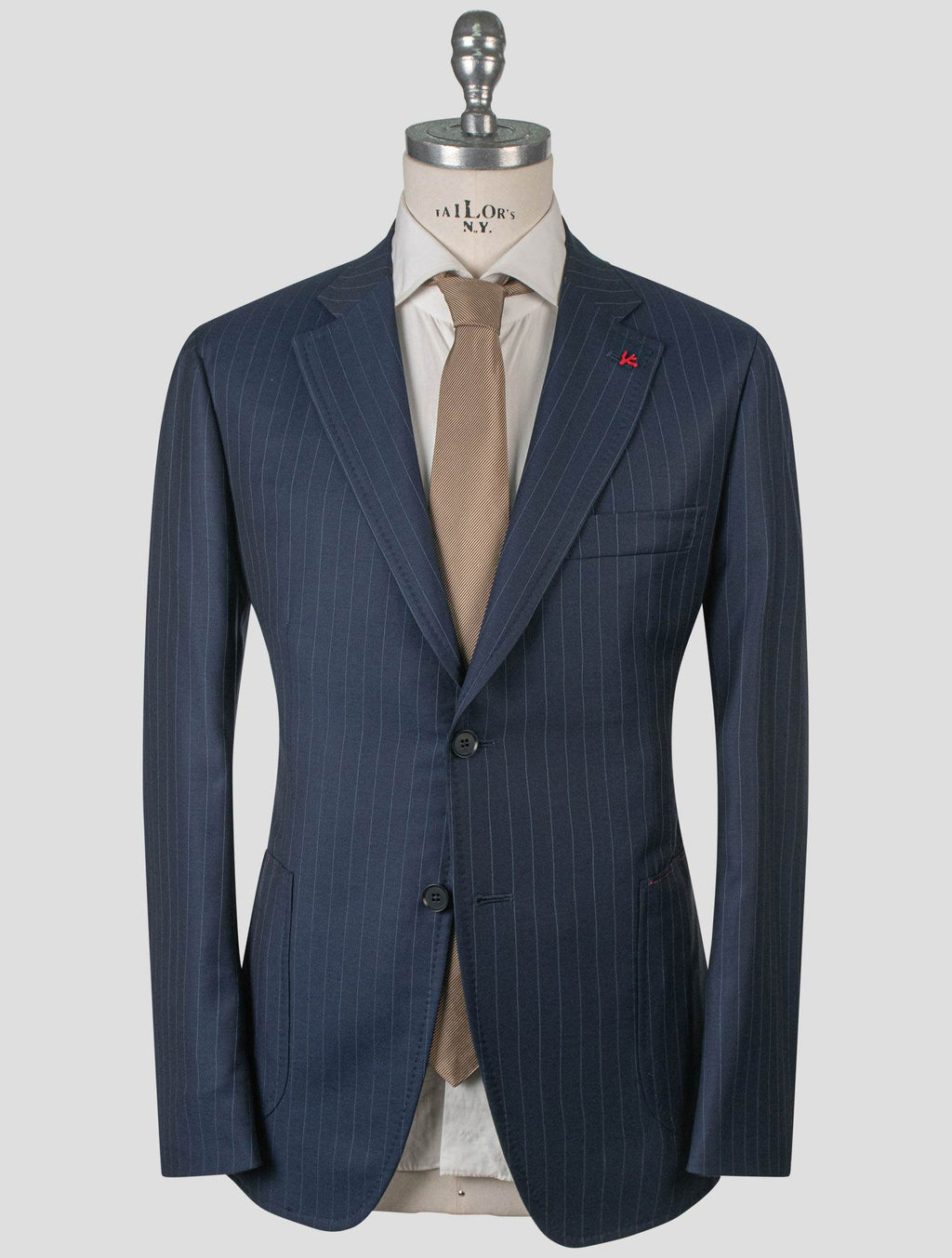 Isaia Blue Wool Suit 3