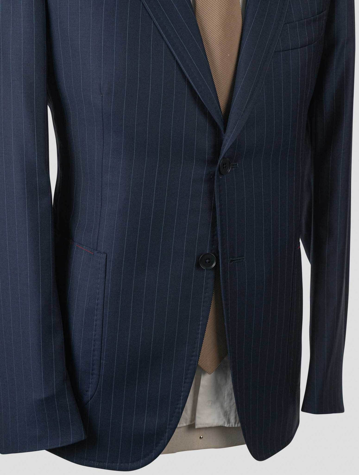 Isaia Blue Wool Suit 8