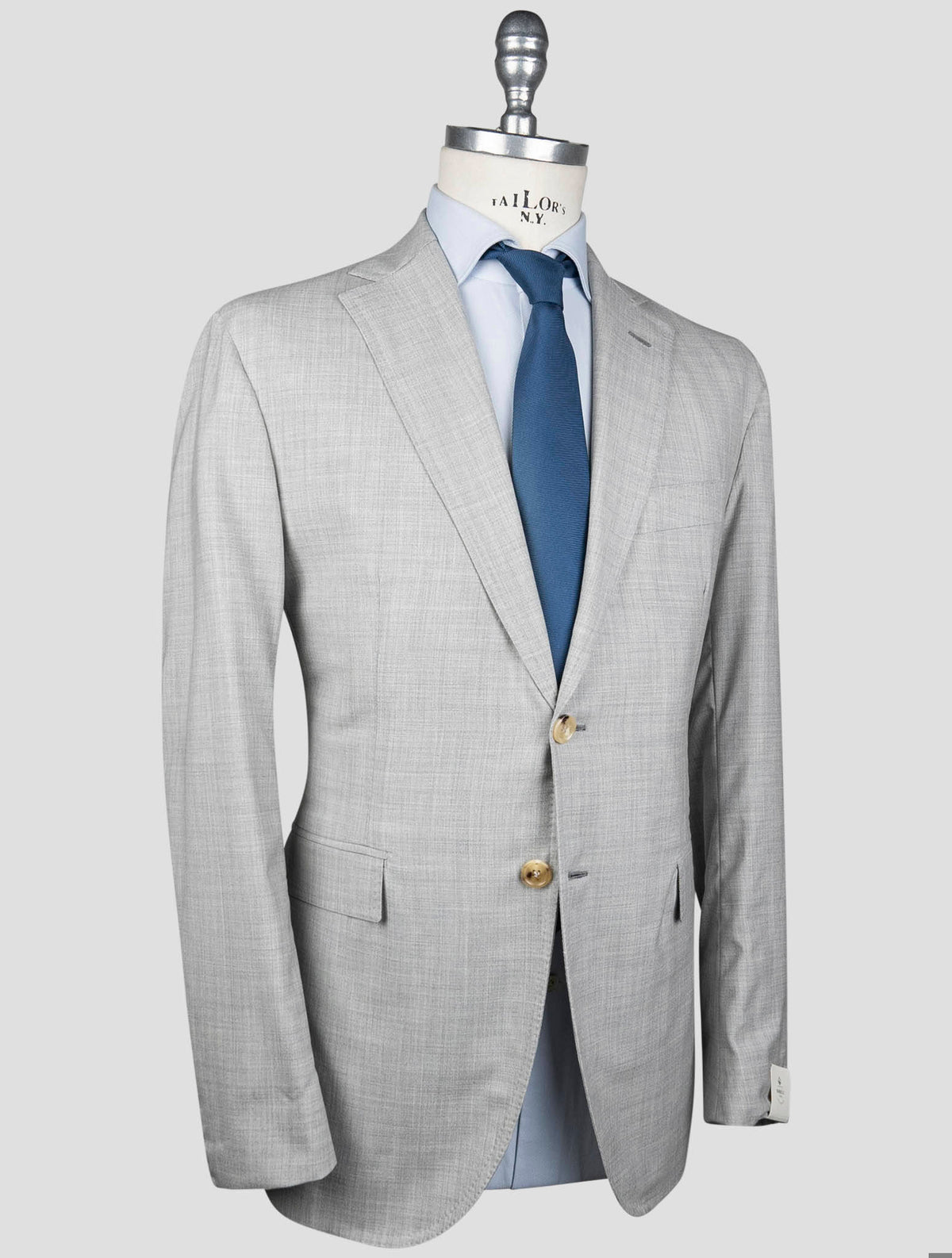 Luigi Borrelli Gray Virgin Wool Silk Suit 2