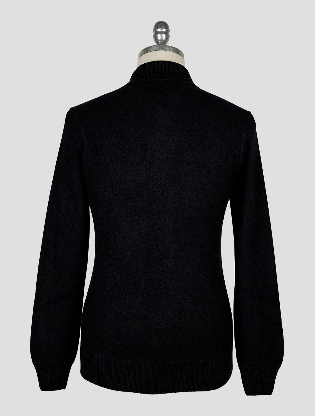 Gran Sasso Black Cashmere Coat 3
