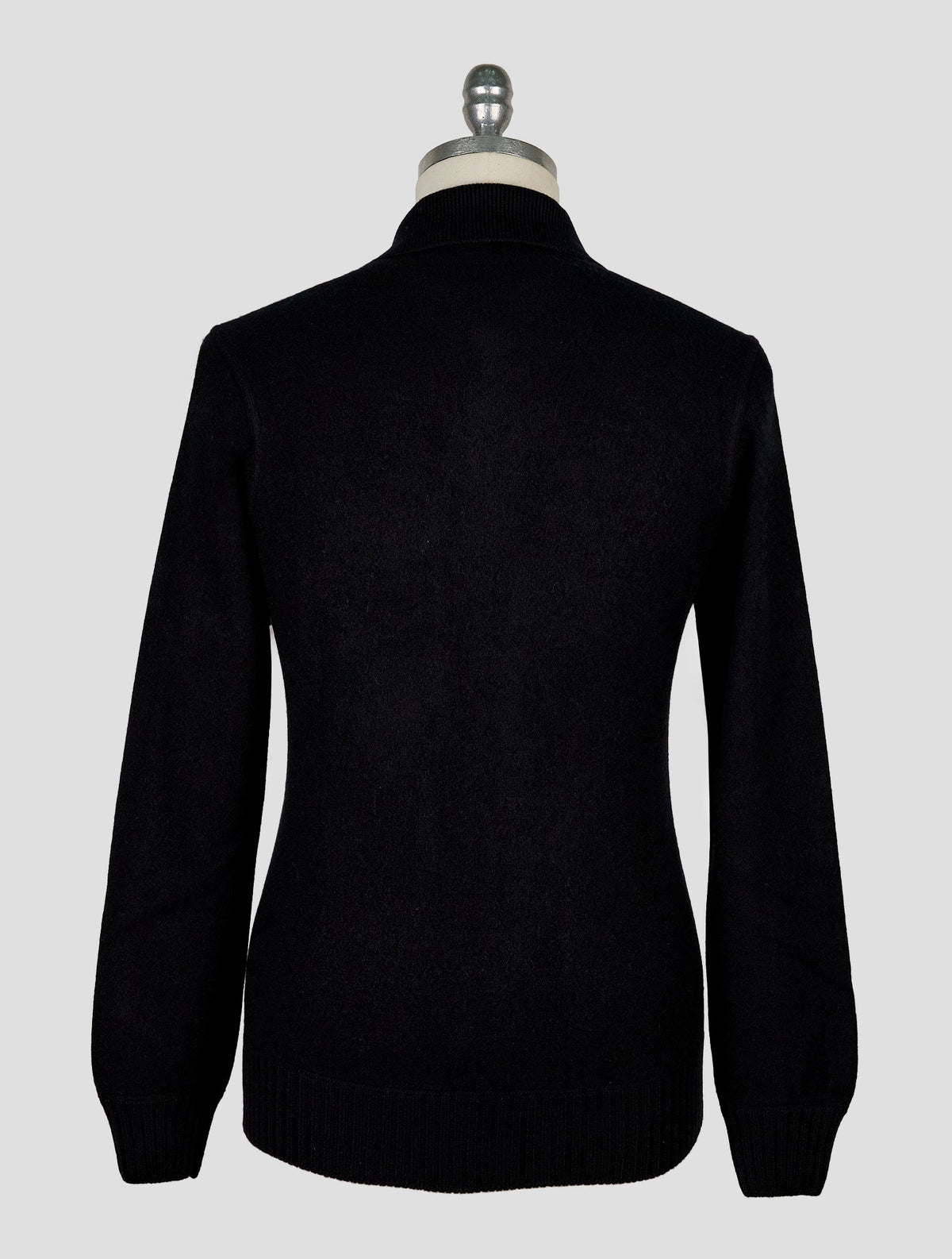 Gran Sasso Black Cashmere Coat 3