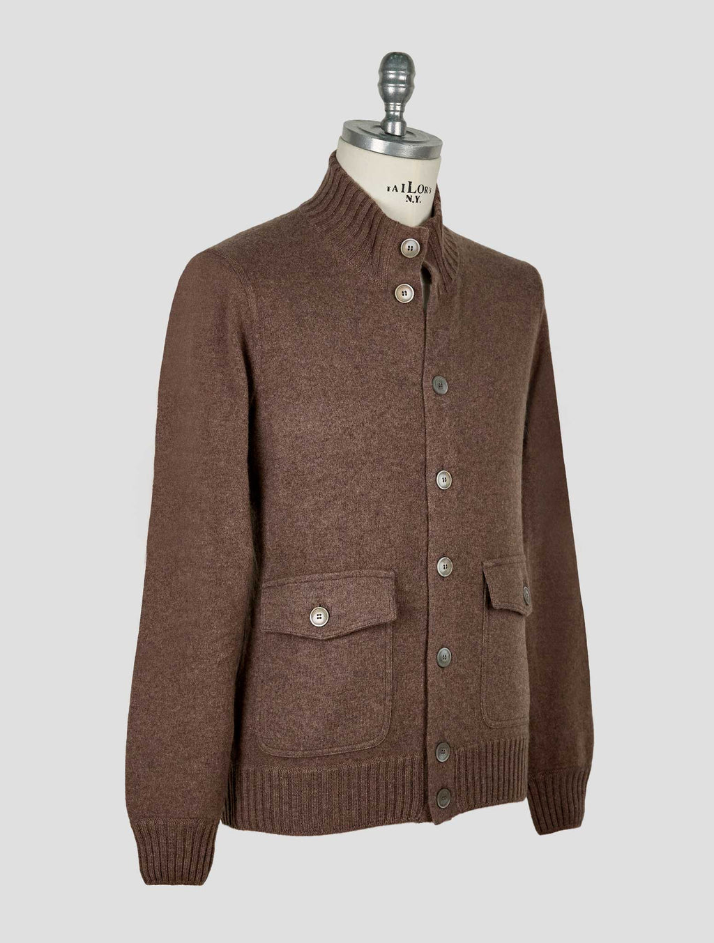 Gran Sasso Brown Cashmere Coat 2