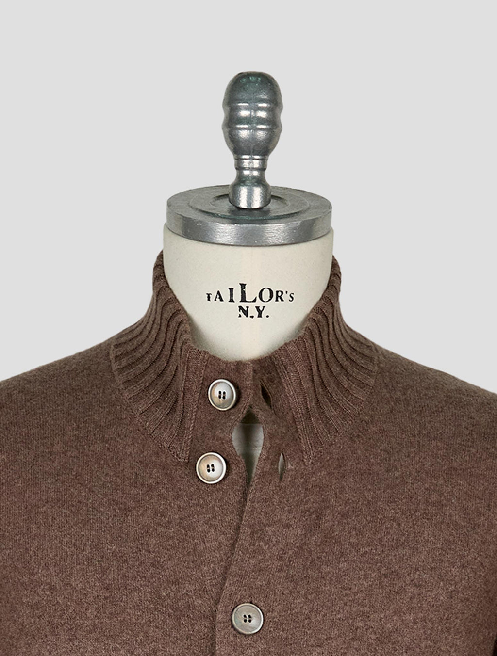 Gran Sasso Brown Cashmere Coat 4