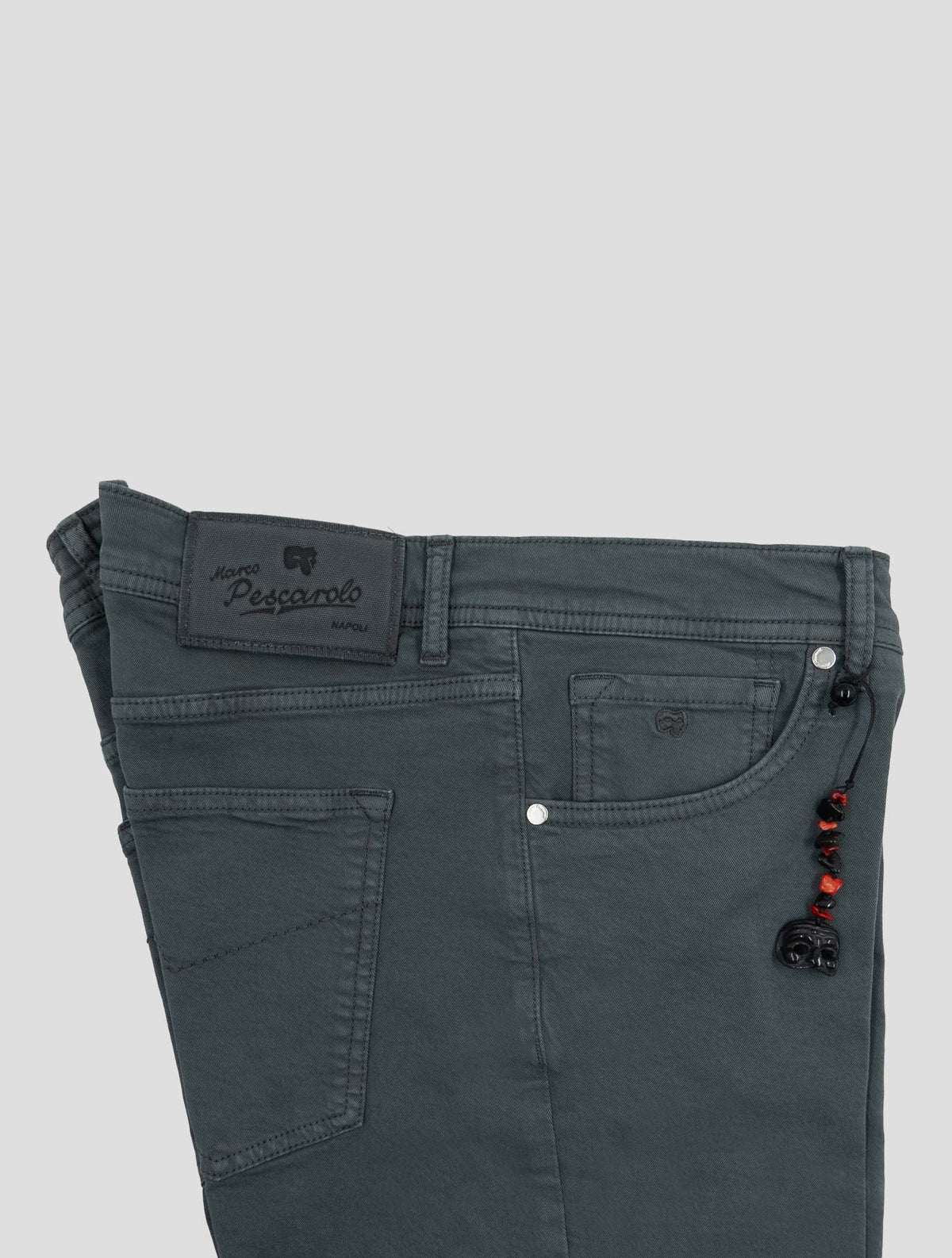 Marco Pescarolo Gray Cotton Ea Jeans 3