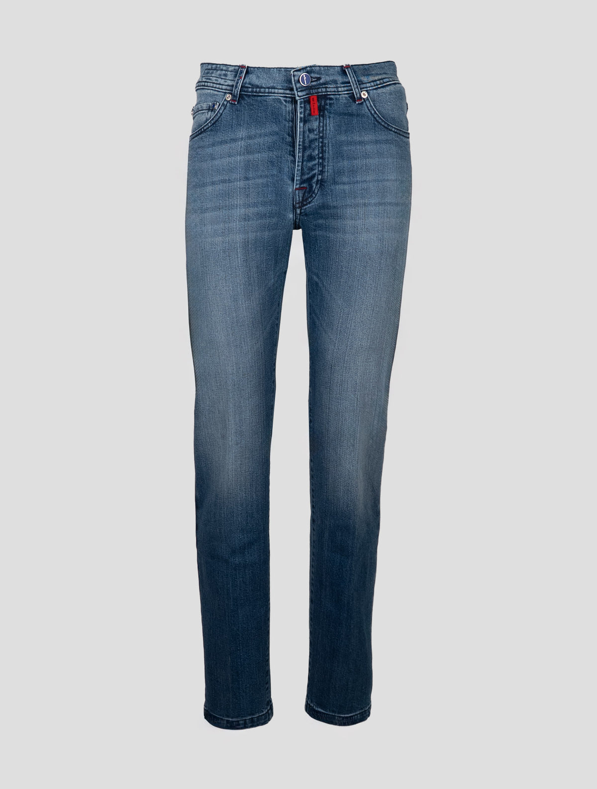 Kiton blue cotton ea jeans 4