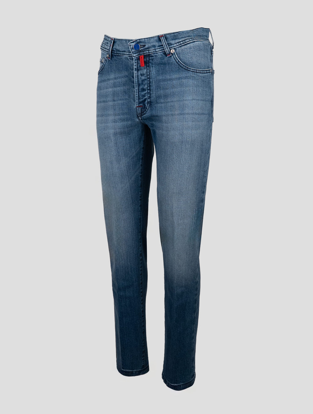 Kiton blue cotton ea jeans 5