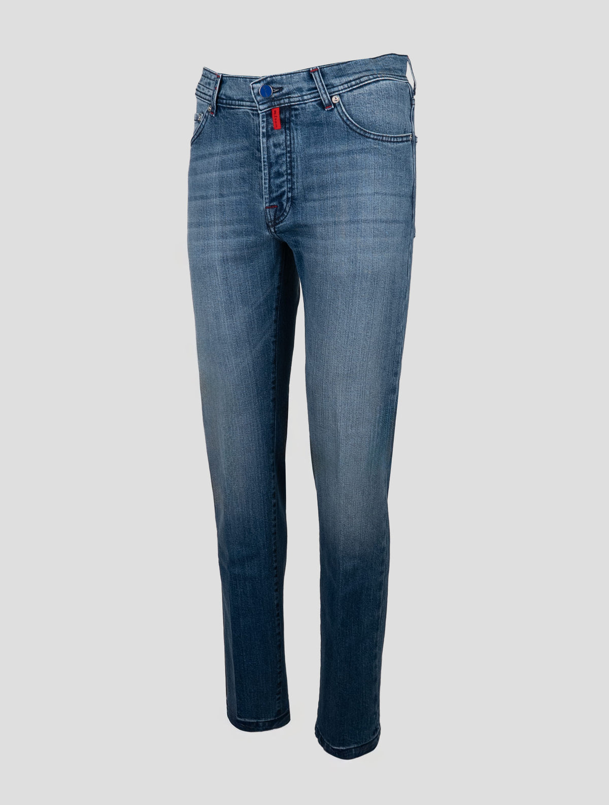 Kiton blue cotton ea jeans 5