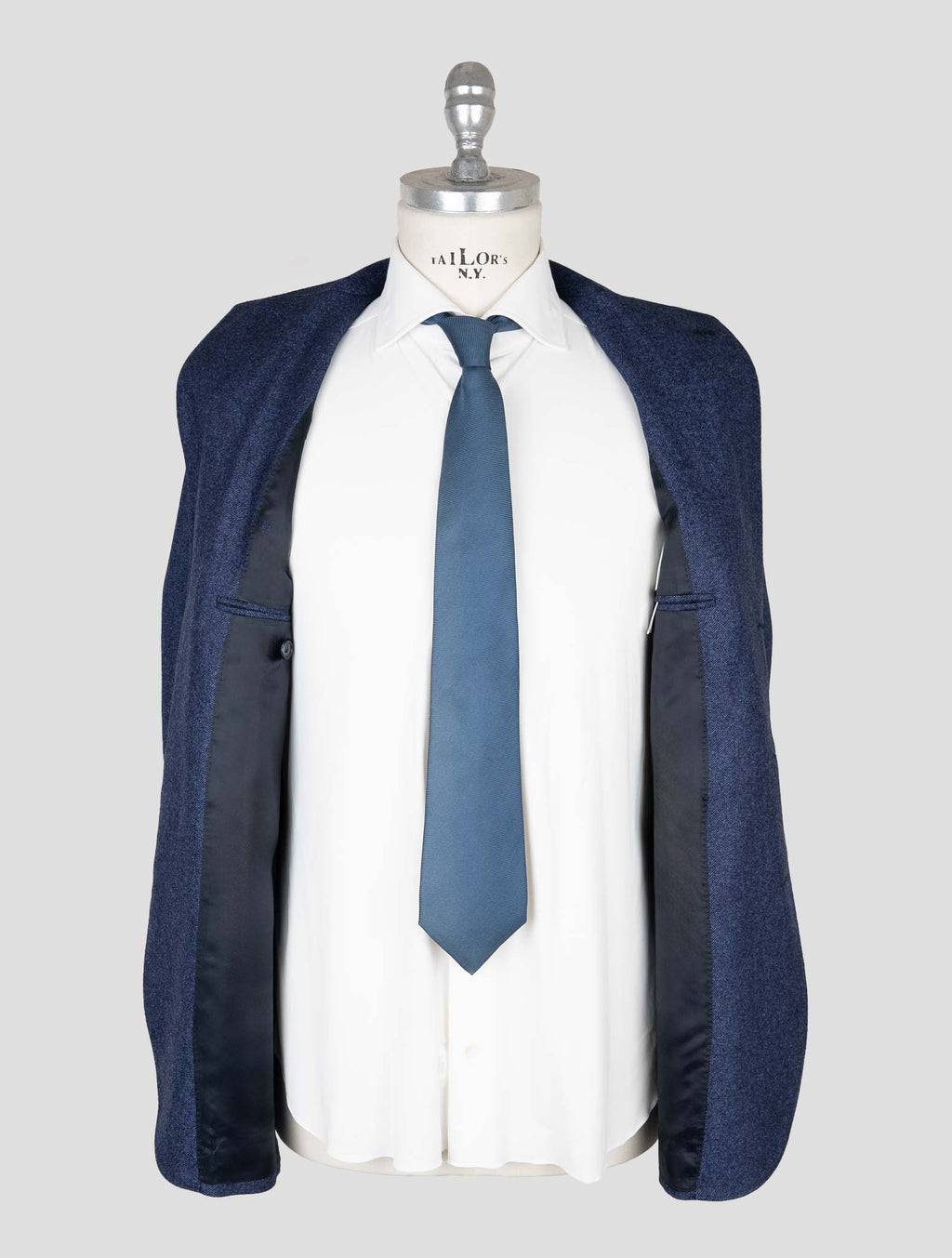 Luigi Borrelli Blue Virgin Wool  Blazer 6