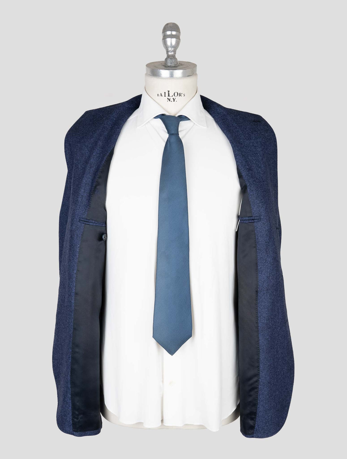 Luigi Borrelli Blue Virgin Wool  Blazer 6